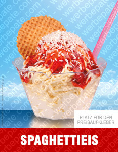 Produkt -Spaghetti Eis